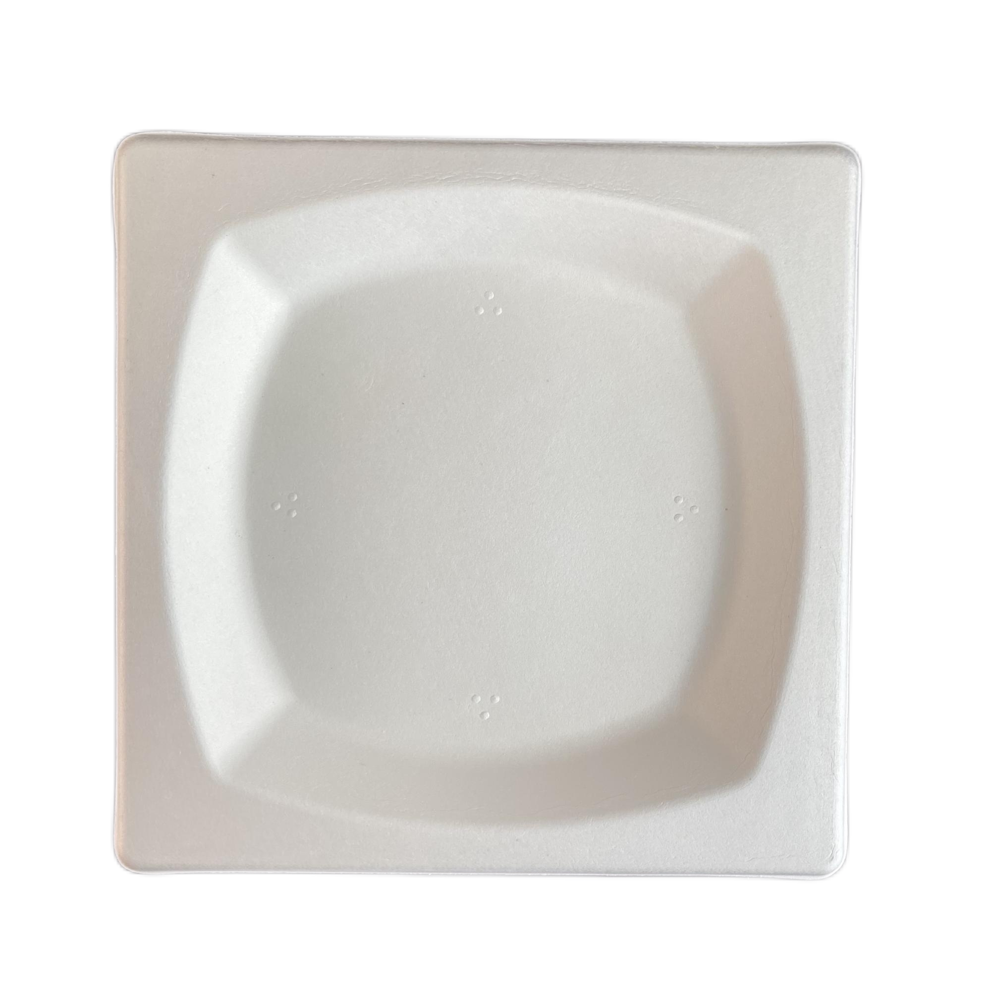 Molded fiber bowl